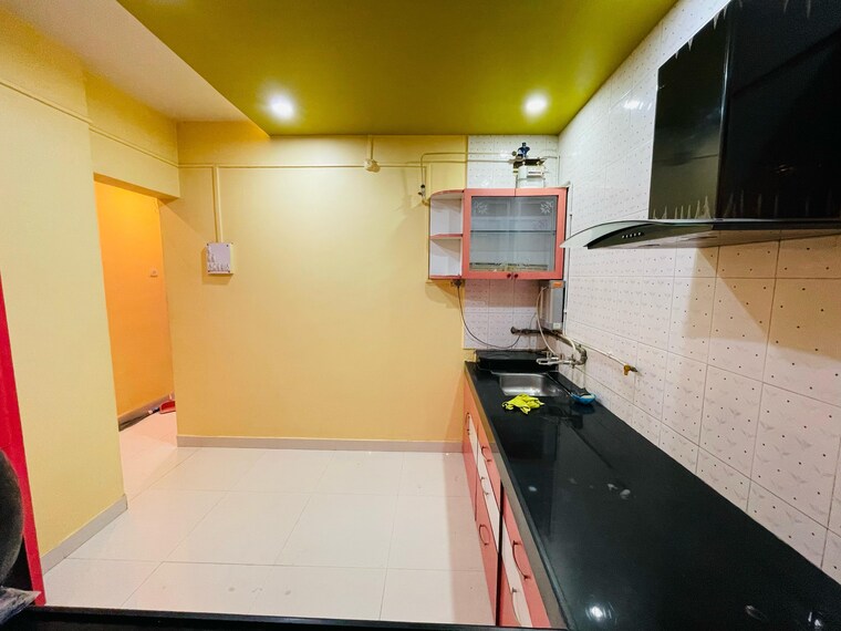 Kitchen, samarth-nagar 2 Bedroom 900 Sq.Ft. Apartment In Wadgaon Sheri Pune 9275372
