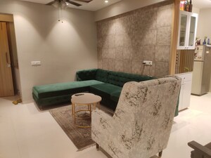 Living Room in 3 BHK Apartment at Gaikwad Unico, Ravet – for Sale