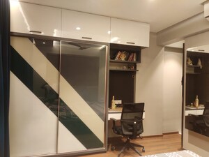 Staircase in 3 BHK Apartment at Gaikwad Unico, Ravet – for Sale