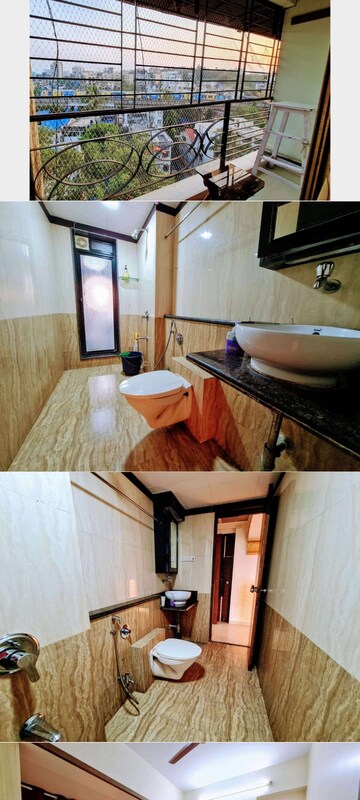 Kitchen in 3 BHK Apartment at Modis Rashmi Sadhna CHS, Kandivali West – for Rent