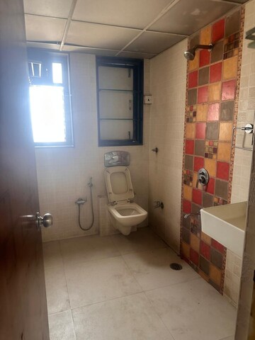 Bathroom in 3 BHK Apartment at Flower Valley, Mira Road – for Rent