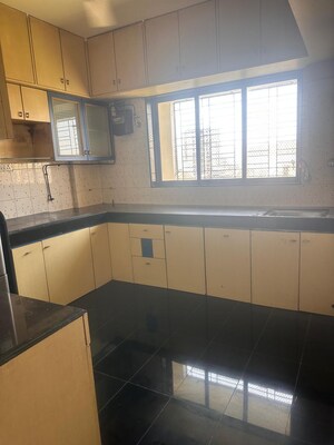 Kitchen in 3 BHK Apartment at Flower Valley, Mira Road – for Rent