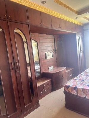 Bedroom in 3 BHK Apartment at Flower Valley, Mira Road – for Rent