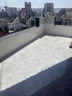 Terrace in 3 BHK Apartment at Flower Valley, Mira Road – for Rent