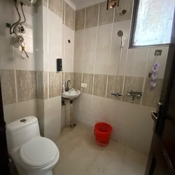 Bathroom in 3 BHK Builder Floor at Chattarpur – for Rent