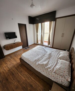 Bedroom in 3 BHK Apartment at Ganga Apartments Gomti Nagar, Gomti Nagar – for Rent