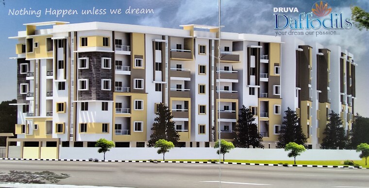 Exterior View, druva-daffodils 2 Bedroom 1075 Sq.Ft. Apartment In Whitefield Bangalore 9275486