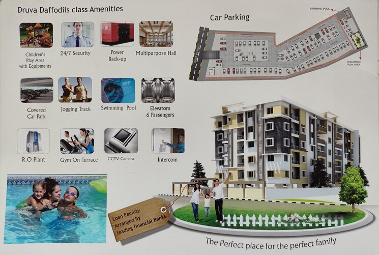 undefined, druva-daffodils 2 Bedroom 1075 Sq.Ft. Apartment In Whitefield Bangalore 9275486