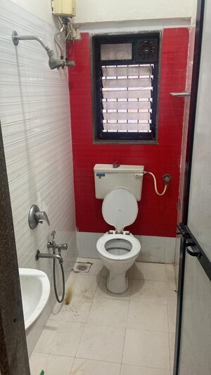 Bathroom in 2 BHK Apartment at Tilak Nagar Building, Tilak Nagar – for Rent