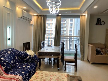 Living Room in 3 BHK Apartment at Gomti Nagar – for Rent