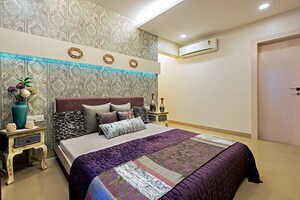 Bedroom in 2 BHK Apartment at Karia Konark Orchid, Wagholi – for Sale