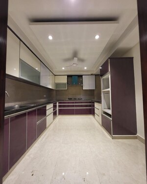 Kitchen in 4 BHK Builder Floor at Greater Kailash – for Rent