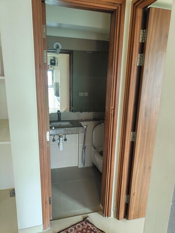 Bathroom in 2 BHK Apartment at Kalpataru The Sunrise, Kolshet Road – for Rent