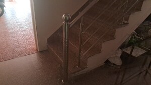 Staircase in 3 BHK Builder Floor at Moti Doongri – for Rent