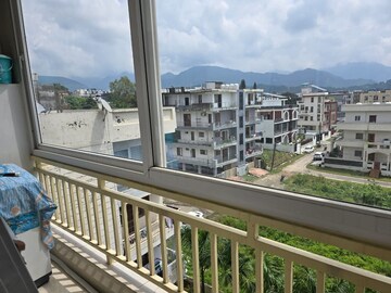 Balcony in 1 BHK Builder Floor at Sahastradhara Road – for Rent
