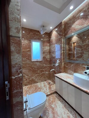 Bathroom in 4 BHK Builder Floor at Greater Kailash I – for Sale