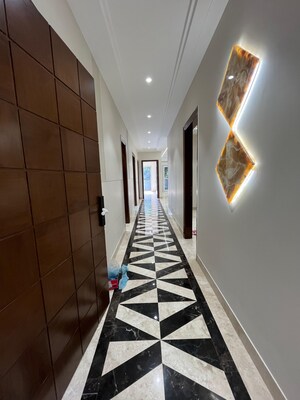 Building Lobby in 4 BHK Builder Floor at Greater Kailash I – for Sale