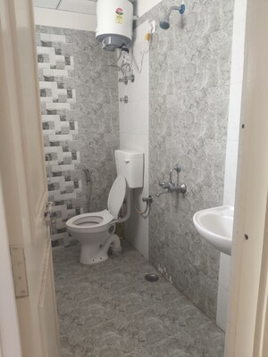 Bathroom in 2 BHK Apartment at Manglam Aadhar, Gandhi Path – for Rent