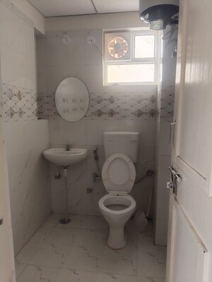 Bathroom in 2 BHK Apartment at Manglam Aadhar, Gandhi Path – for Rent
