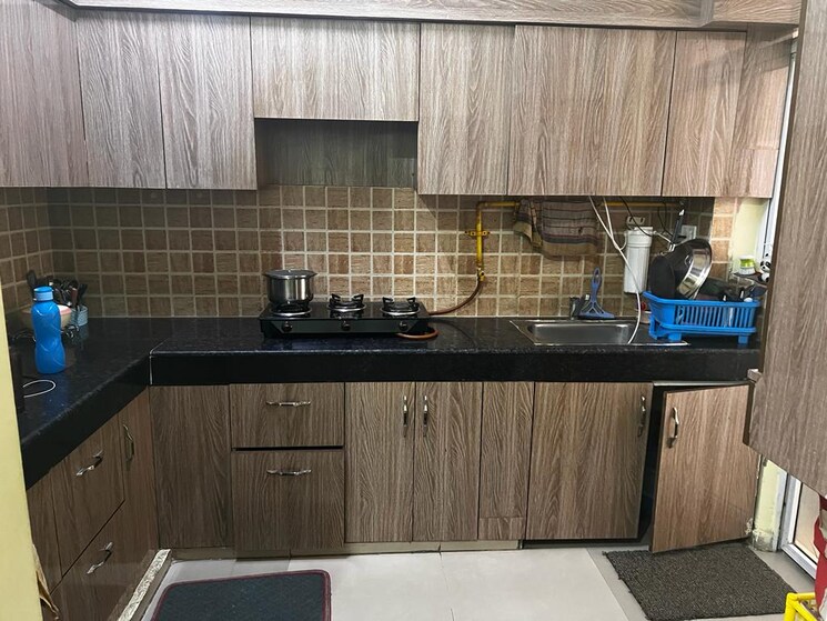 Kitchen, city-life-dev-residency 3.5 Bedroom 1660 Sq.Ft. Apartment In Gaur City 2 Greater Noida 9275734