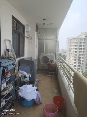 Balcony in 5 BHK Apartment at Tata Raheja Raisina Residency, Sector 59 – for Rent
