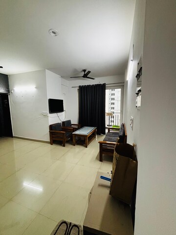 Living Room in 2 BHK Apartment at Sikka Karnam Greens, Sector 143b – for Rent