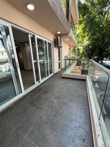 Balcony in 4 BHK Builder Floor at Soami Nagar – for Rent