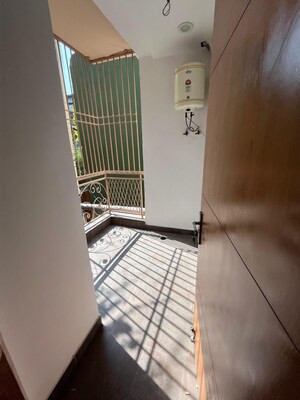 Staircase in 4 BHK Builder Floor at Soami Nagar – for Rent