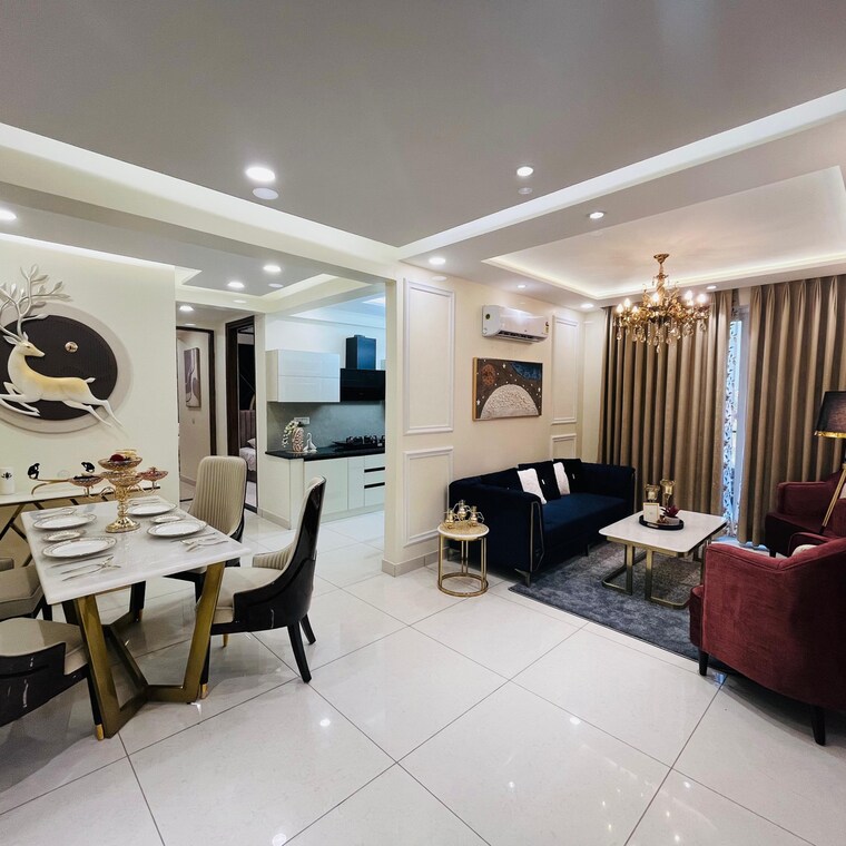 Living Room, the-suman-marvelous 3 Bedroom 1895 Sq.Ft. Apartment In Ramgarh Bhudda Zirakpur 9275801