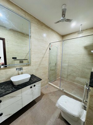Bathroom in 4 BHK Villa at Sainik Farm – for Sale