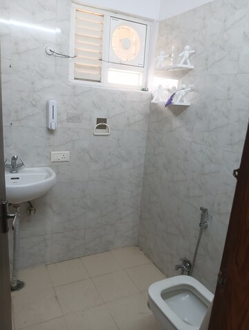 Bathroom in 3 BHK Apartment at R Square Gomti Nagar, Gomti Nagar – for Rent