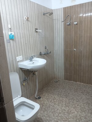 Bathroom in 3 BHK Apartment at R Square Gomti Nagar, Gomti Nagar – for Rent