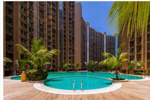 Swimming Pool in 1 BHK Apartment at Gurukrupa Marina Enclave, Malad West – for Rent