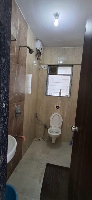 Attached Bathroom in 3 BHK Apartment at New Amrut Apartment, Malad West – for Rent