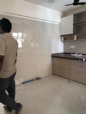 Bathroom in 2 BHK Apartment at Shree Madhuban CHS, Goregaon East – for Rent