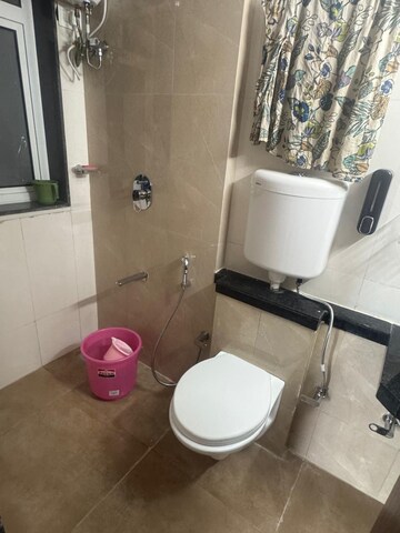 Bathroom in 2 BHK Apartment at Worli – for Rent