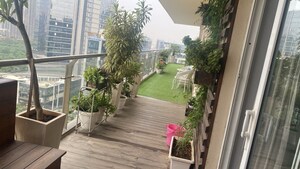 Balcony in 3 BHK Apartment at Mahindra Luminare, Sector 59 – for Rent