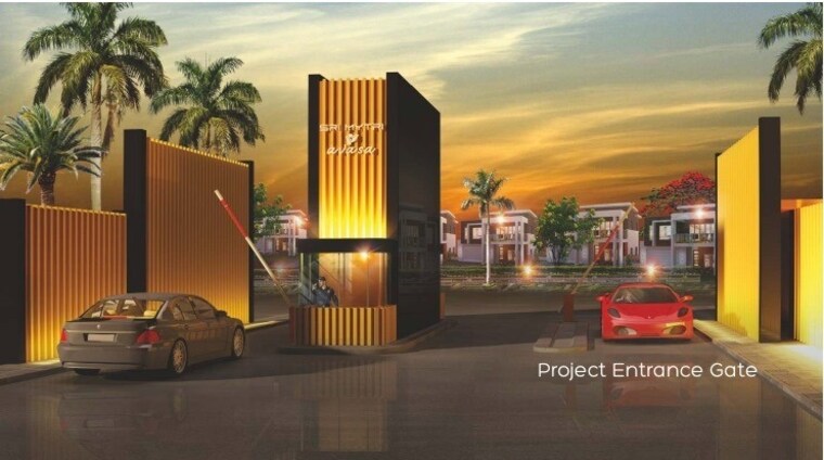 Exterior View, sri-mytri-aavasa 3 Bedroom 2571 Sq.Ft. Villa In Mokila Hyderabad 9276000