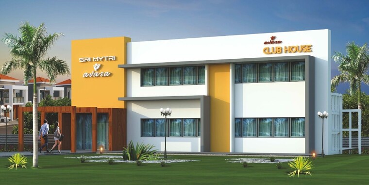 Exterior View, sri-mytri-aavasa 3 Bedroom 2571 Sq.Ft. Villa In Mokila Hyderabad 9276000