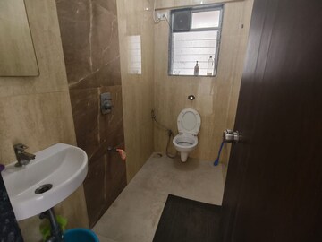 Bathroom in 3 BHK Apartment at New Amrut Apartment, Malad West – for Rent