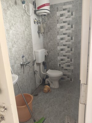 Bathroom in 2 BHK Apartment at Manglam Aadhar, Gandhi Path – for Rent