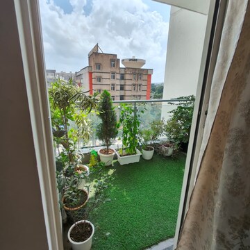 Balcony in 2 BHK Apartment at M3M Escala, Sector 70a – for Rent