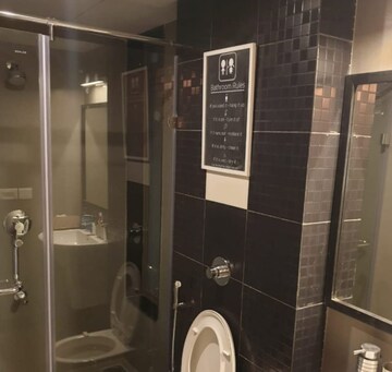 Bathroom in 2 BHK Apartment at Lodha Splendora, Ghodbunder Road – for Rent