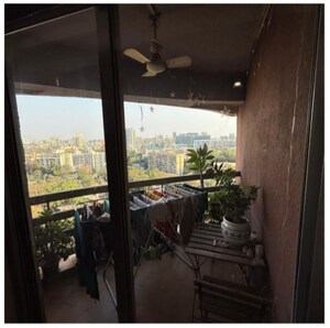 Balcony in 2 BHK Apartment at Gundecha Symphony, Andheri West – for Sale