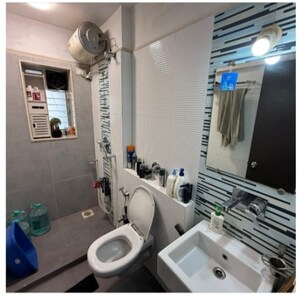 Attached Bathroom in 2 BHK Apartment at Gundecha Symphony, Andheri West – for Sale