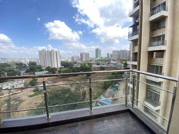 Balcony in 3 BHK Apartment at Benchmark Cyprus, Punawale – for Rent