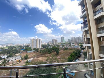 Balcony in 3 BHK Apartment at Benchmark Cyprus, Punawale – for Rent