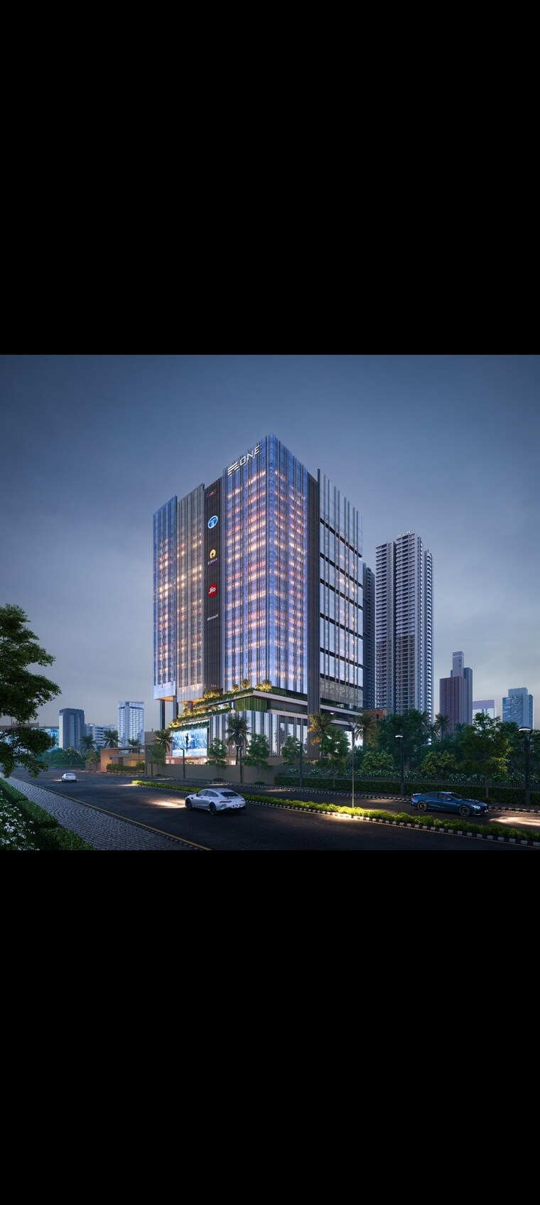 Exterior View, financial district Commercial Office Space 1000 Sq.Ft. In Financial District Hyderabad 9276143