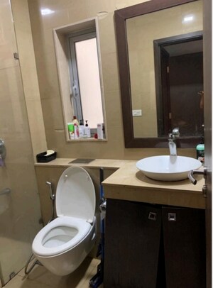Bathroom in 3 BHK Apartment at Oberoi Realty Splendor Grande, Andheri East – for Rent