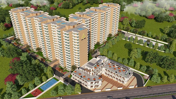 Exterior View, pyramid-urban-homes 2 Bedroom 625 Sq.Ft. Apartment In Sector 70a Gurgaon 9276097
